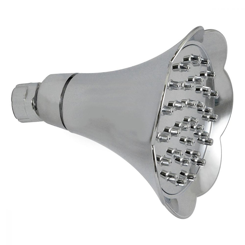 Regadera Tipo Cono 4.7” de ABS Acabado Espejo Cromo