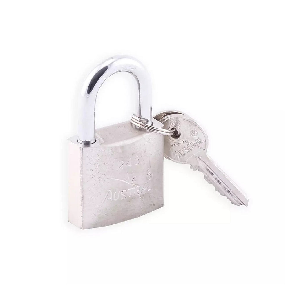 Candado Latón de Gancho Corto 45 mm