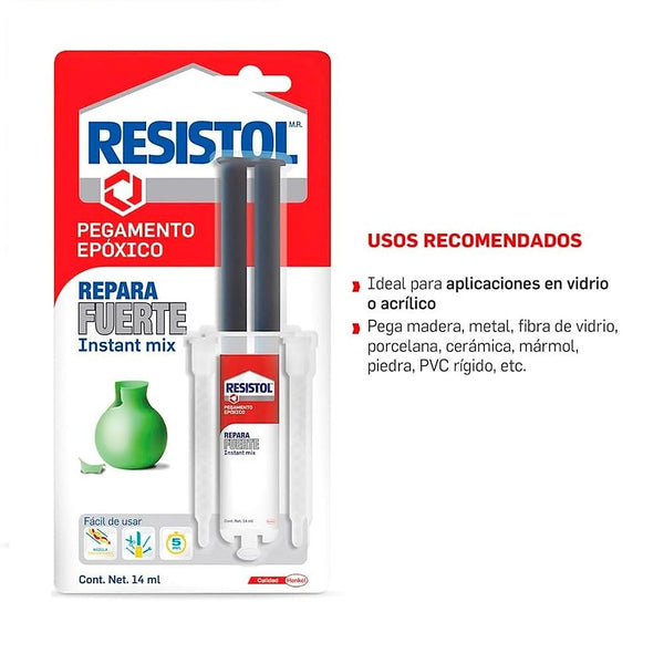 Adhesivo Epóxico en Jeringa 14 ml