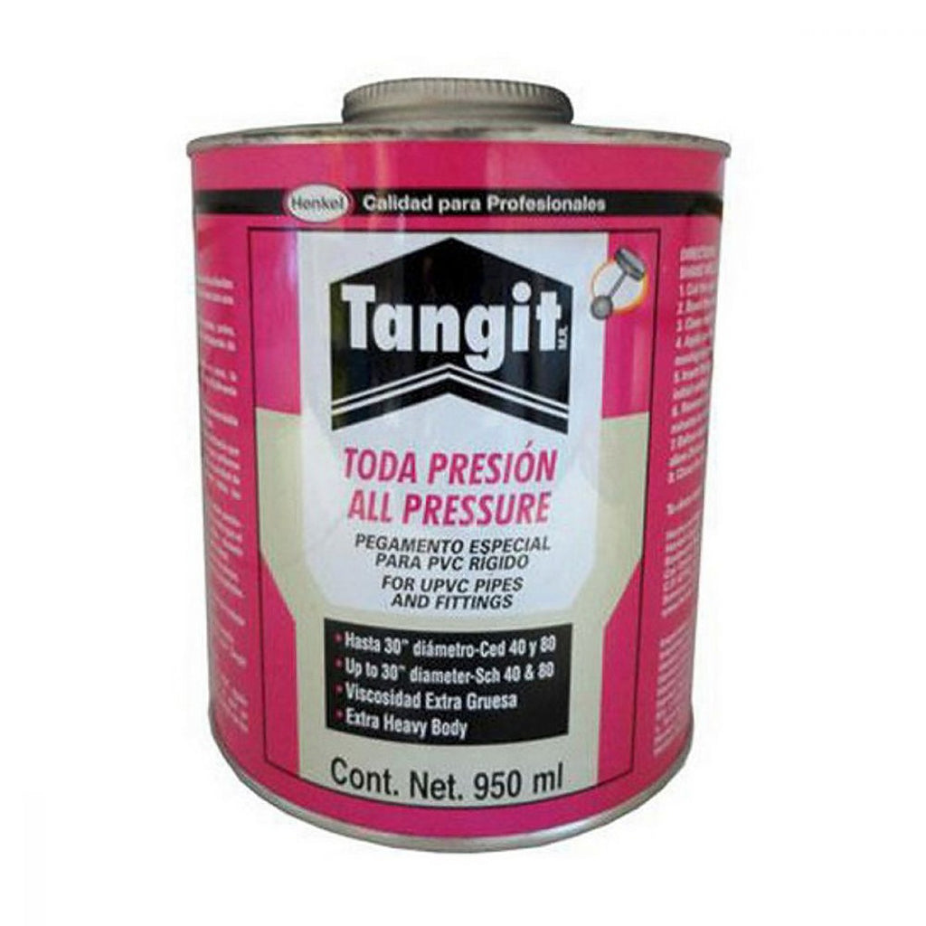 Cemento para PVC Tuberías y Conexiones Hidráulicas 950 ml