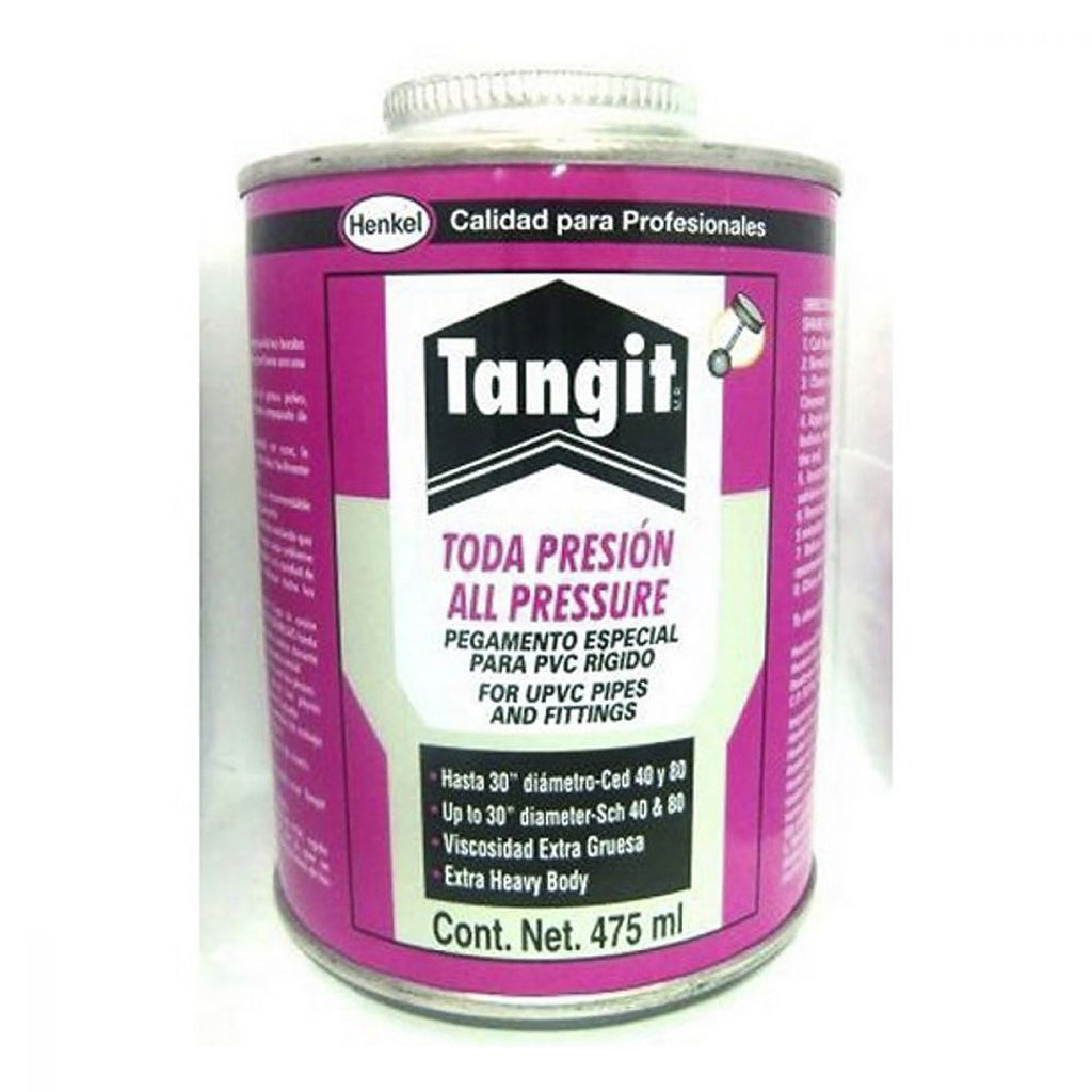 Cemento para PVC Tuberías y Conexiones Hidráulicas 475 ml