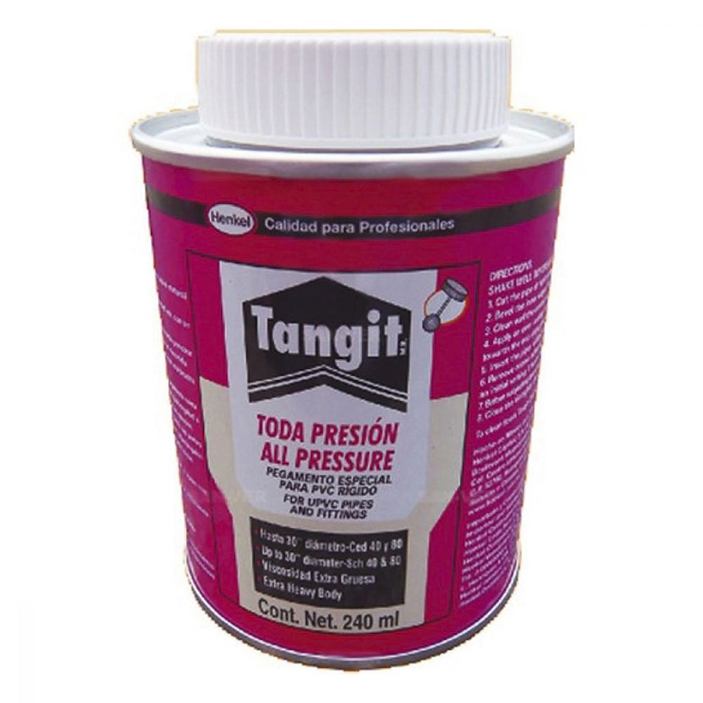 Cemento para PVC Tuberías y Conexiones Hidráulicas 240 ml