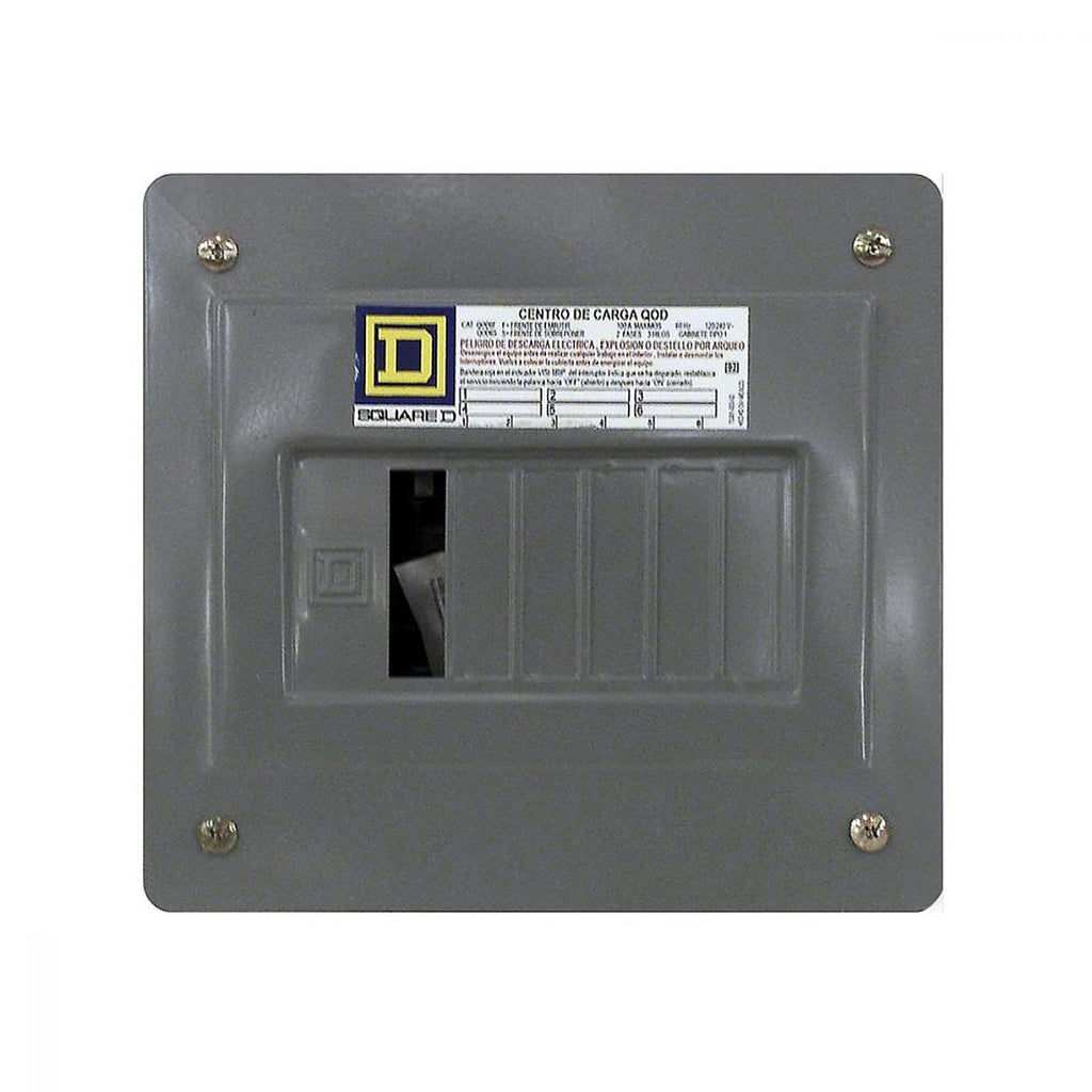 Centro de Carga 6 Polos para Empotrar 120/240v AC - S0 QOD6F