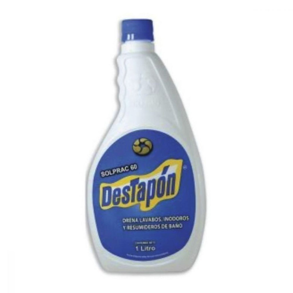 Limpiador y Removedor para Lavamanos, Inodoros, Resumideros de Baños 1 lt