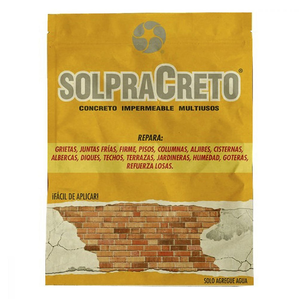 Concreto Impermeable Multiusos 1 kg Solpracreto