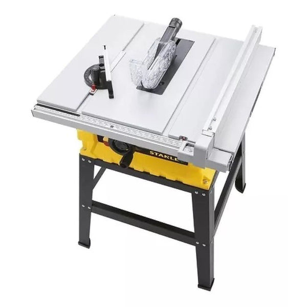Sierra de Mesa 10” 1800w 4800 rpm con Ruedas para Fácil Transporte