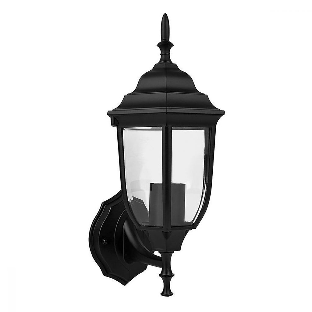 Farol de Exterior para Sobreponer Negro de Aluminio 20w 100-240v Base E2 Ip44 - T2 FTL6002N