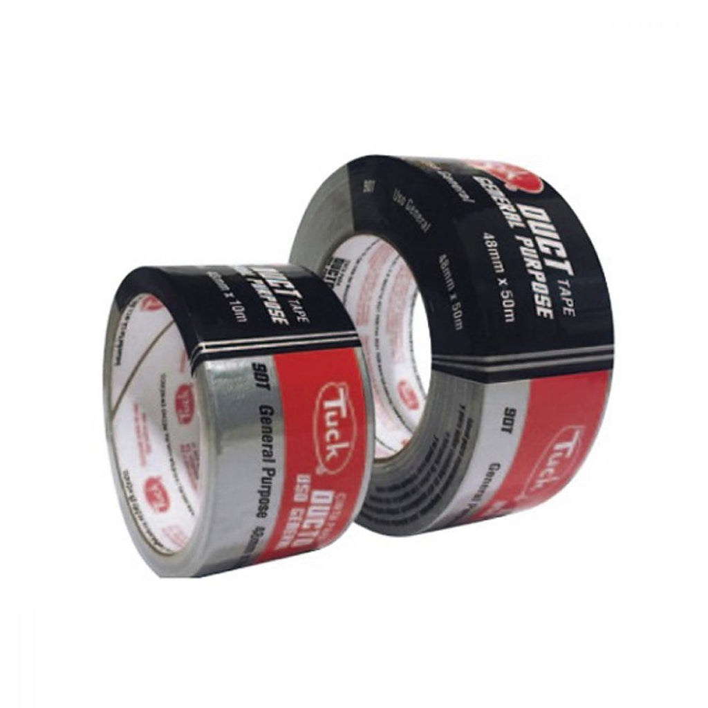 Cinta para Ducto 48x50 Gris Plata 90t