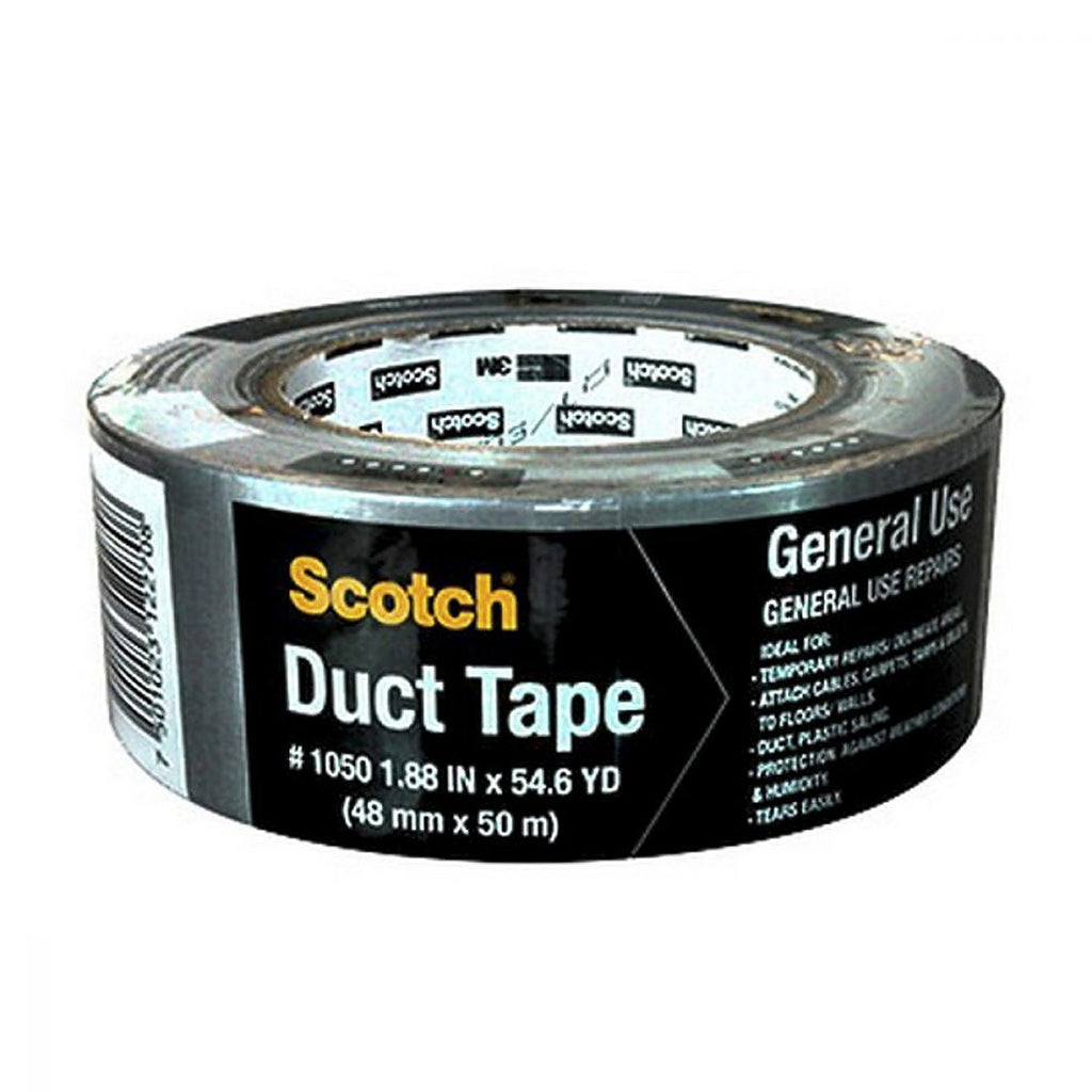 Cinta para Ducto 48 mm X 50 mt Gris Multiuso