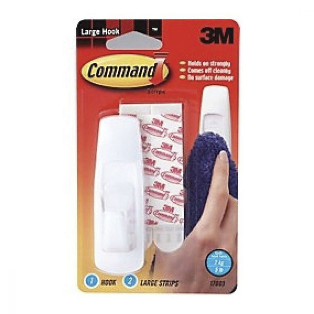 Gancho Multiusos Grande 1pza 2 Cintas