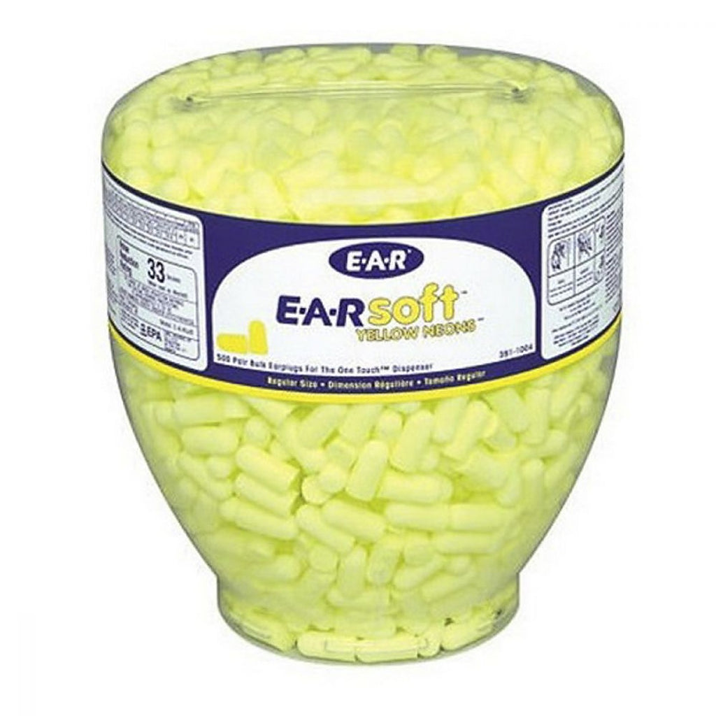 Tapón Auditivo Ear Soft Yellow Neons Reg