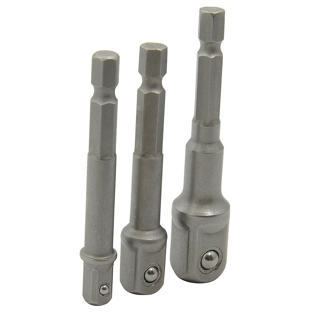 Juego de Puntas Adaptadoras para Dado Cuadro 1/4”-3/8”-1/2”