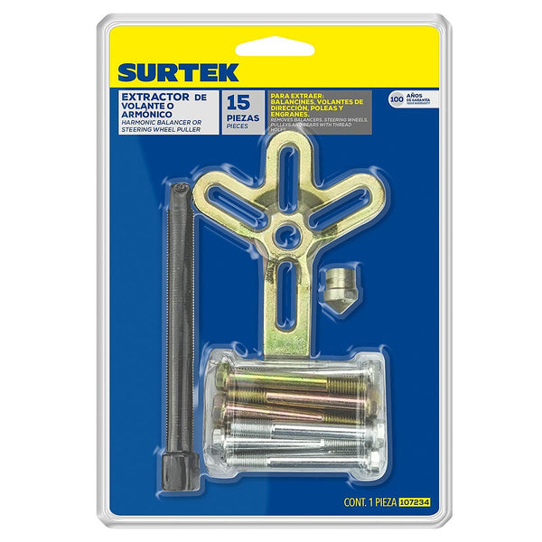 Extractor para Volante 15 Pzas