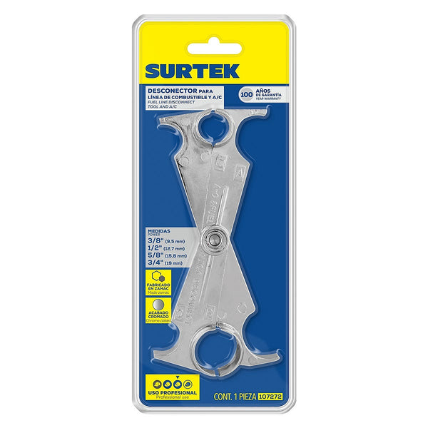 Acoplador con Seguro para el A/C y la Línea de Combustible