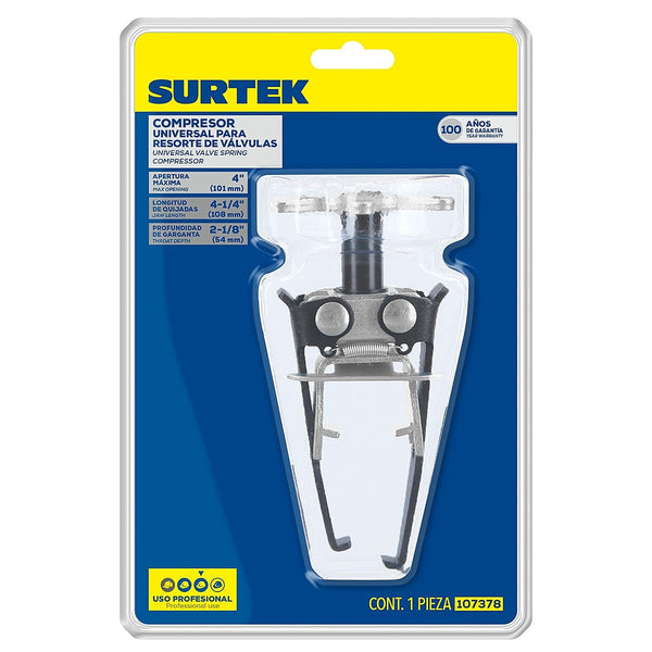 Extractor-Compresor Resorte Válvula SURTEK U1 107378