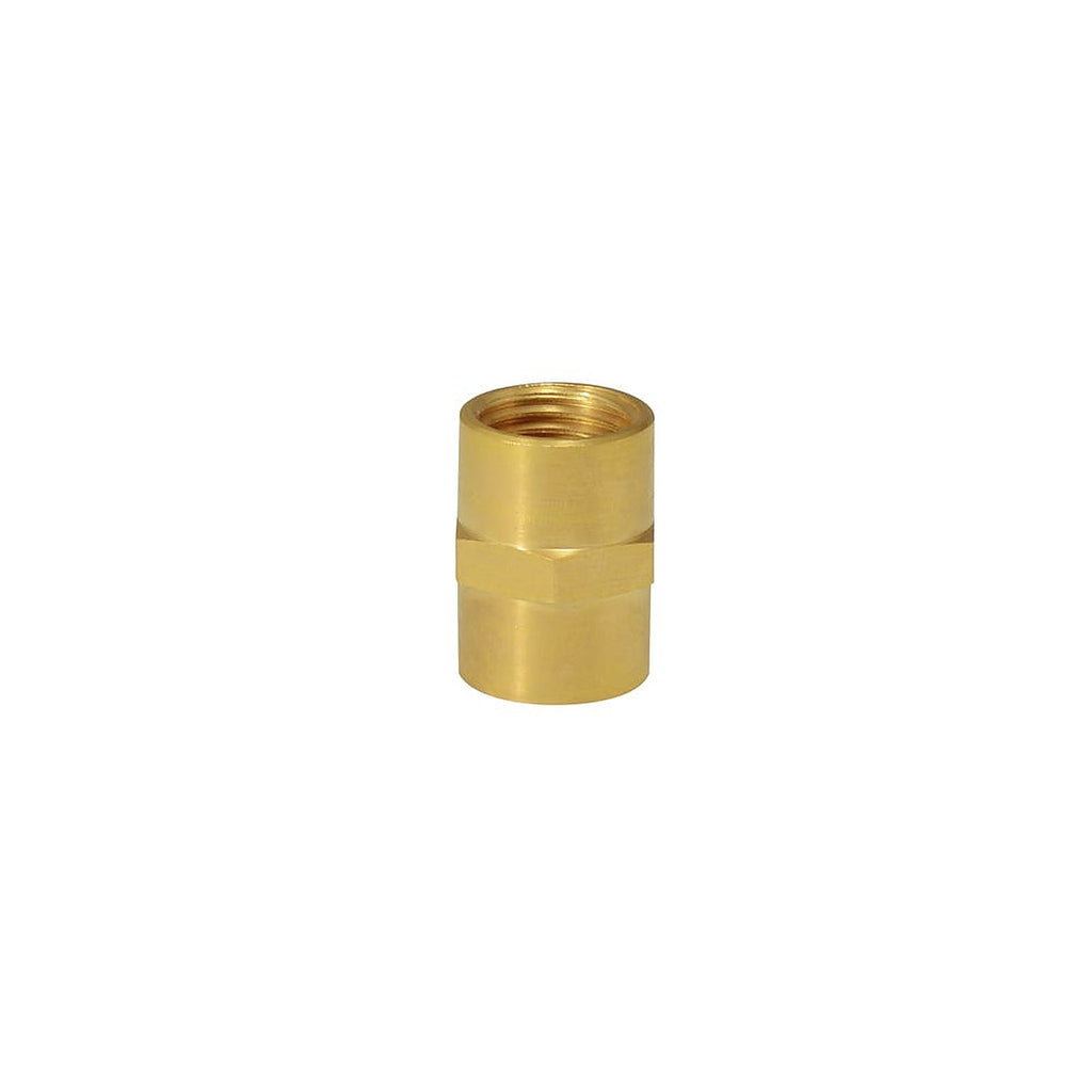 Cople 1/4” NPT Latón