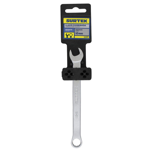 Llave Combinada 10 mm 12 Puntas Satinada - U1 110M