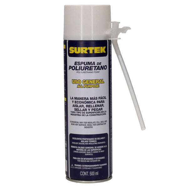 Espuma de Poliuretano 500 ml Uso General