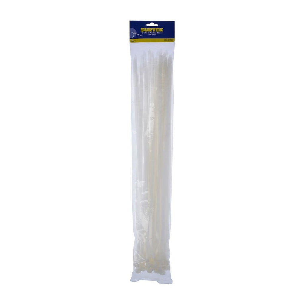 Cincho Plástico 400 X 7.6 mm Blanco