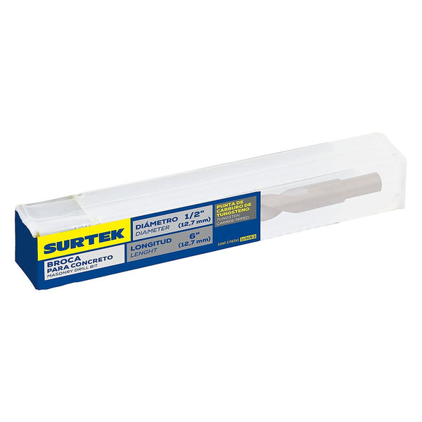 Broca para Concreto 1/2”x6”