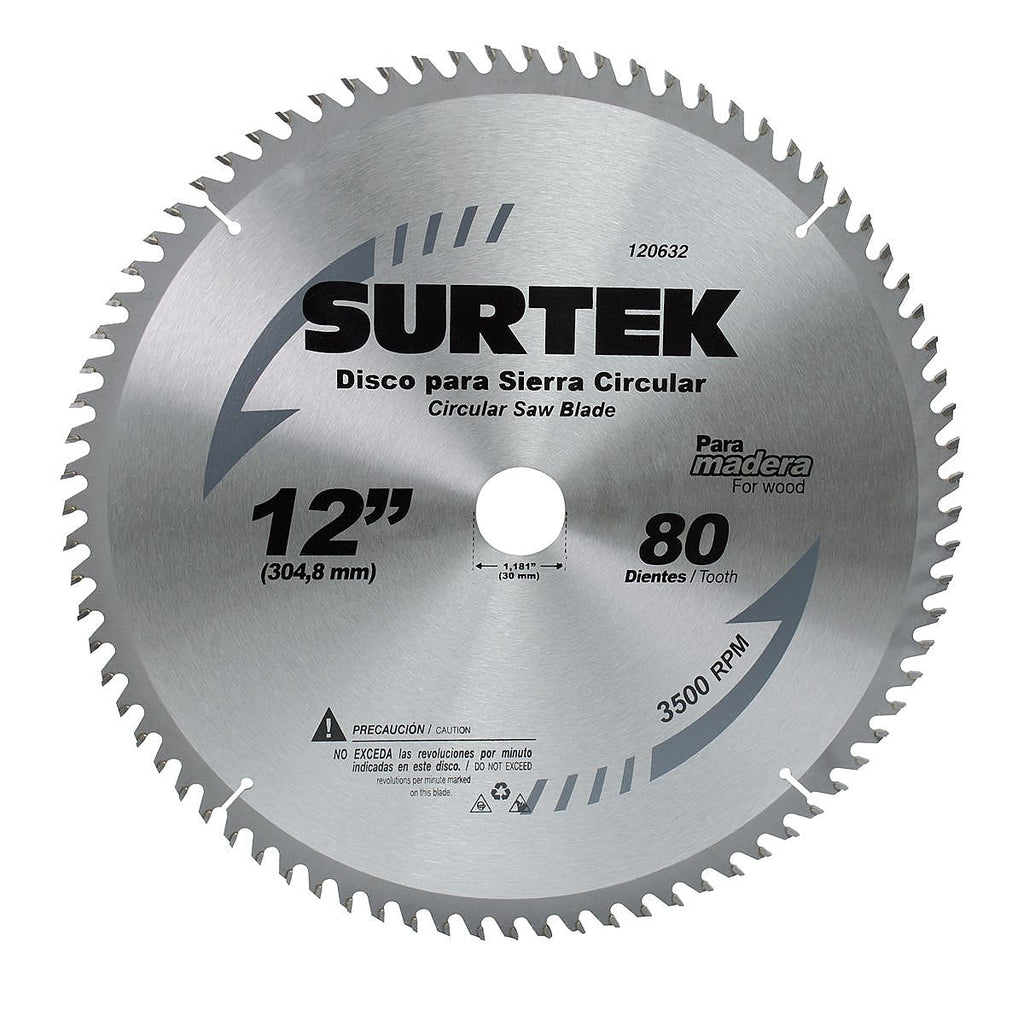 Sierra Circular 7.1/4x5/8 24 Dientes Carburo de Tungsteno para Madera
