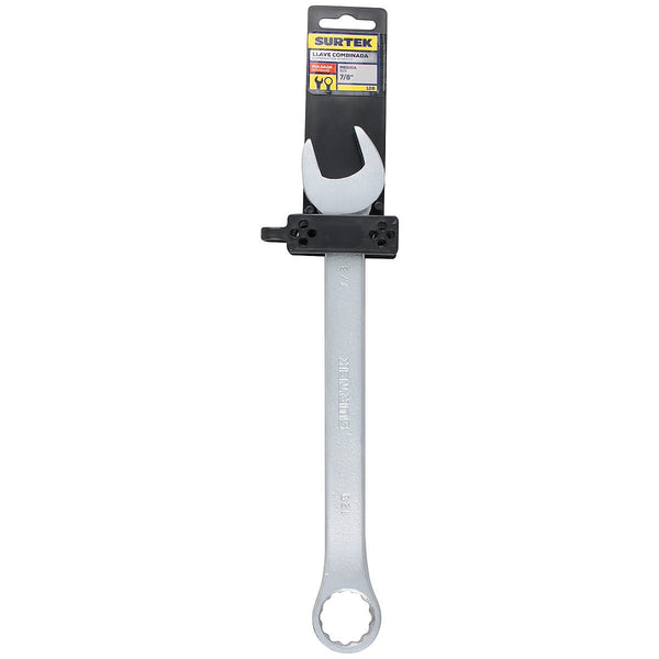 Llave Combinada 7/8” 12 Puntas Satinada