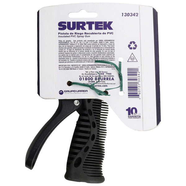 Pistola para Riego Metálica Convencional Recubrimiento de PVC