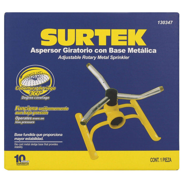 Aspersor Estacionario Giratorio SURTEK U1 130347