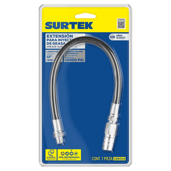 Manguera para Inyector de Grasa 12”