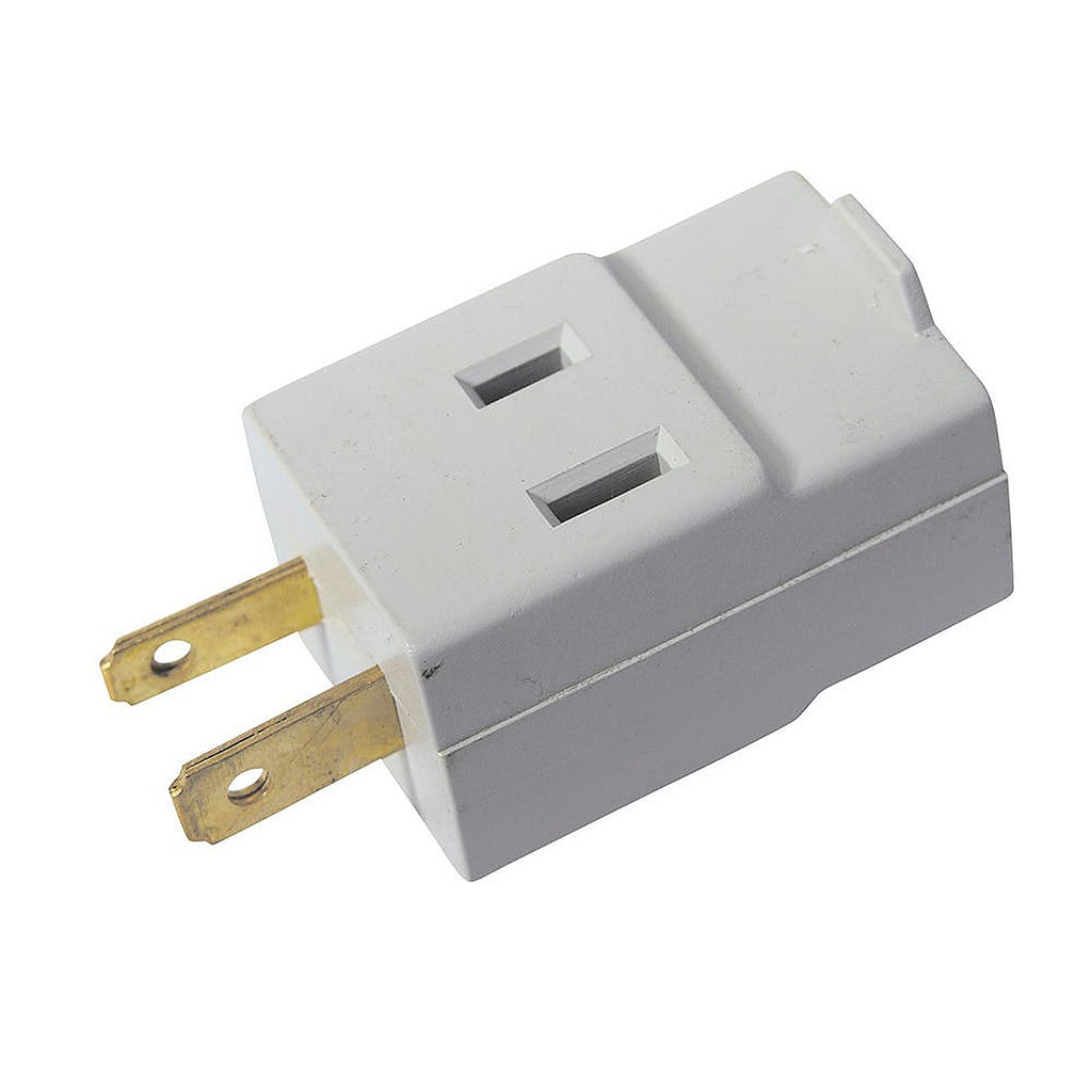 Multicontacto Eléctrico 127v 3 Entradas Polarizadas Cuadrado