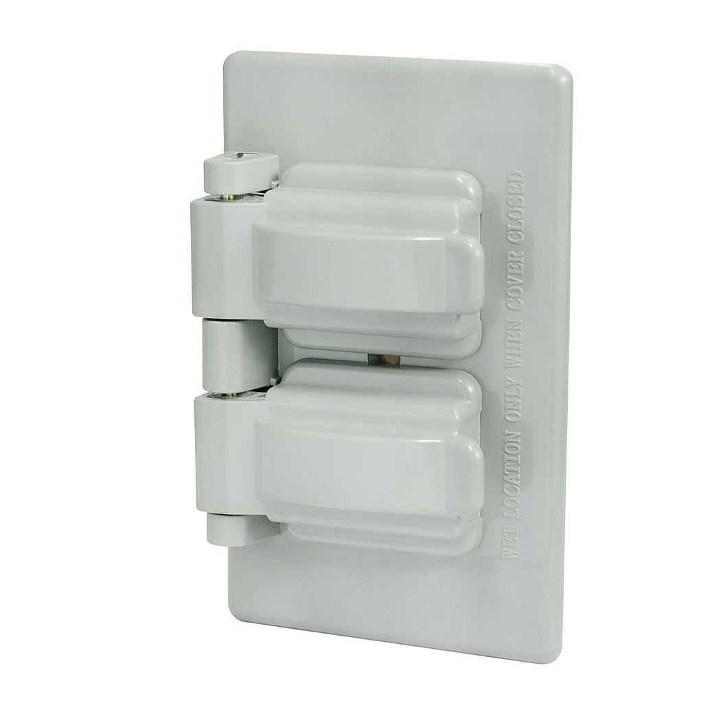 Placa de Plástico Dúplex para Intemperie Color Gris