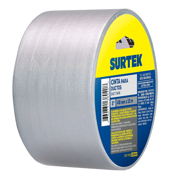 Cinta para Ducto 50x10 Gris Plata