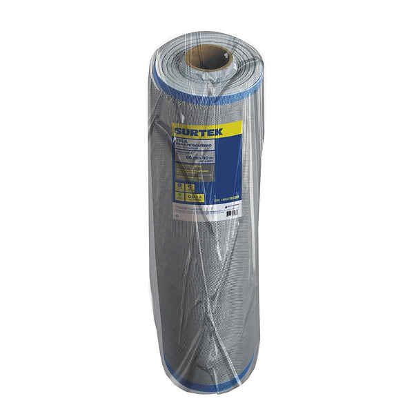 Tela para Mosquitero Plástico Gris 1.05 mt X 30 mt