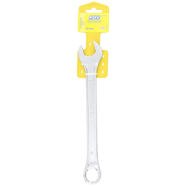 Llave Combinada 19 mm 12 Puntas Pulido Espejo - U1 140819