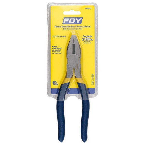 Pinza para Electricista 7” de Corte Lateral - U1 142031