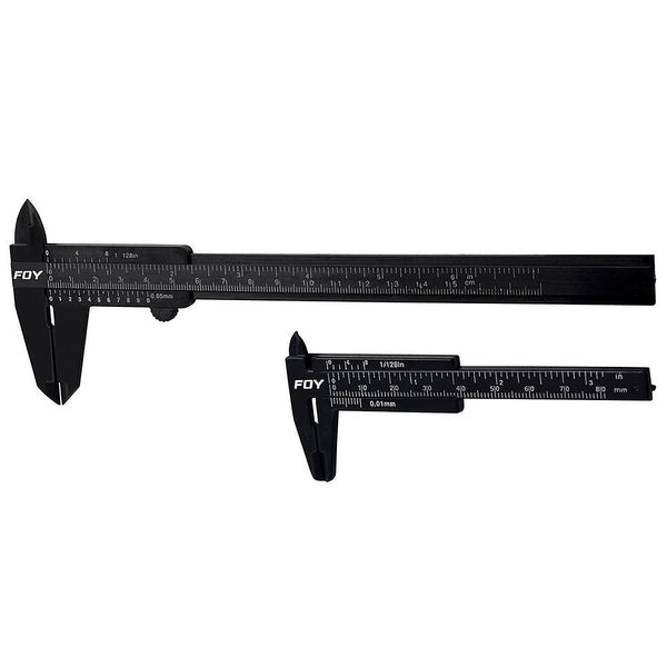 Juego de Calibradores Vernier 2 Pzas Plásticos