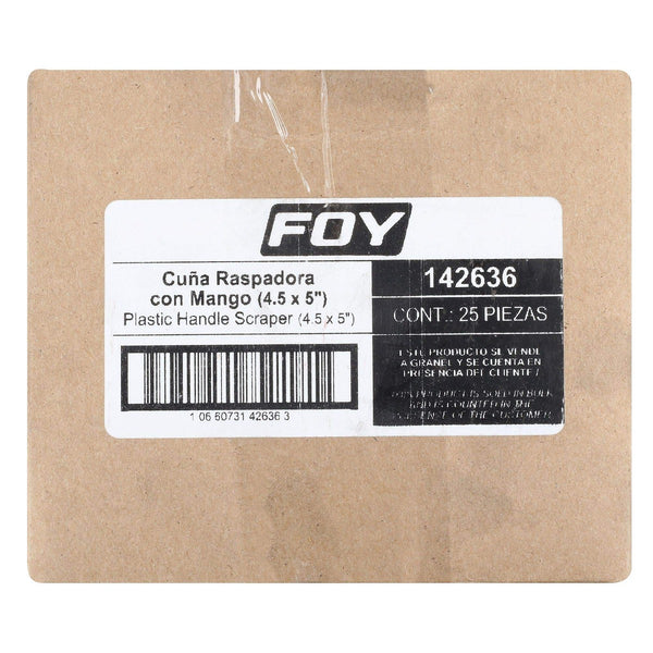 Cuña para Raspar con Mango 4.5x5”