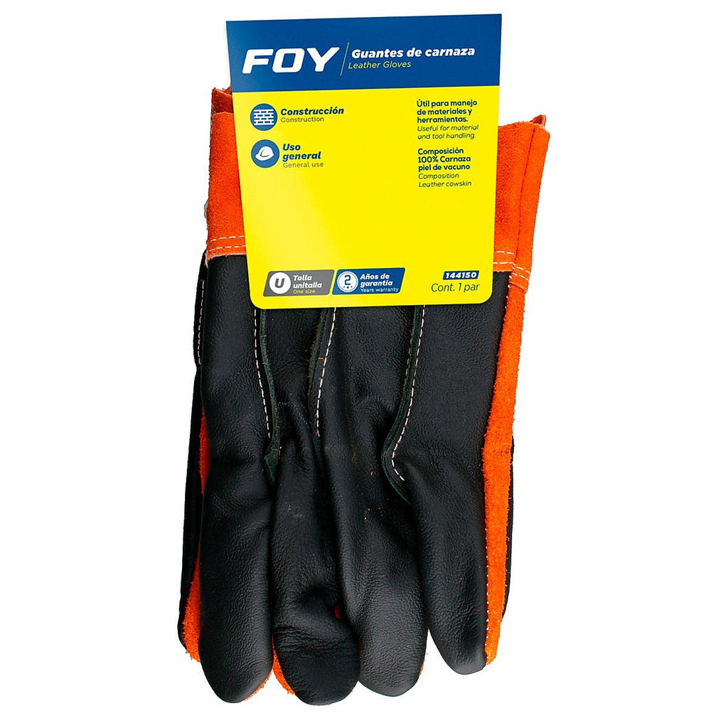 Guante de Carnaza Unitalla Corto