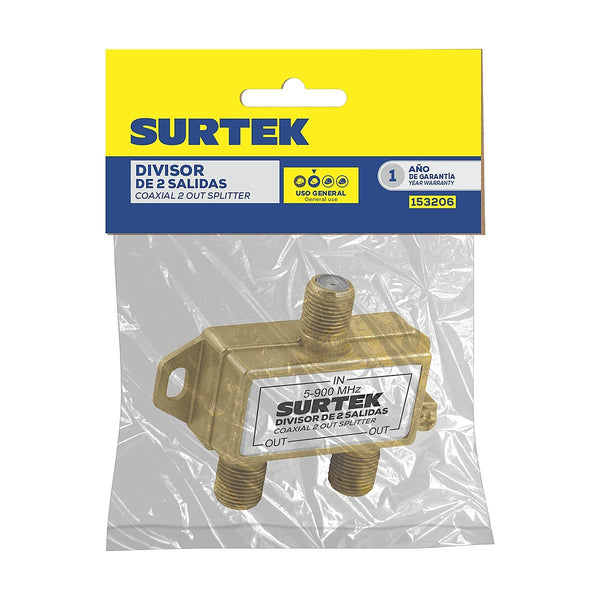 Divisor Coaxial 1 Entrada 3 Salidas