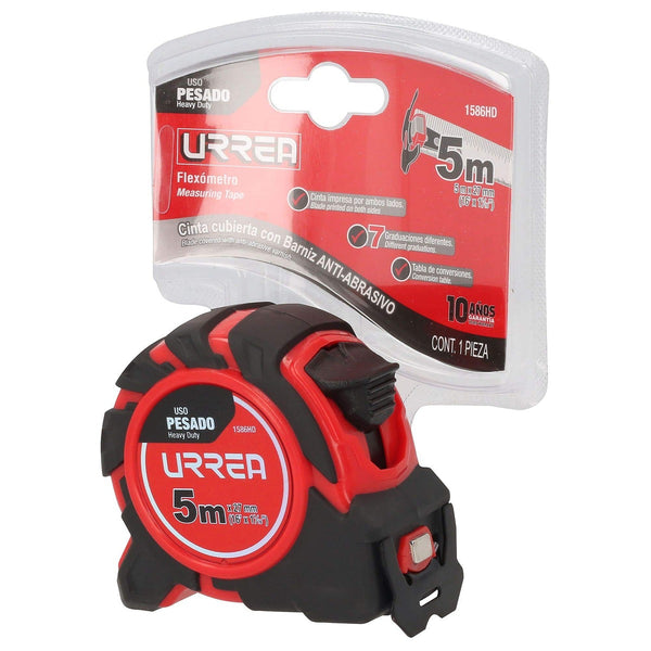 Flexómetro 5.0 mt X 27 mm Anti-impacto Uso Pesado