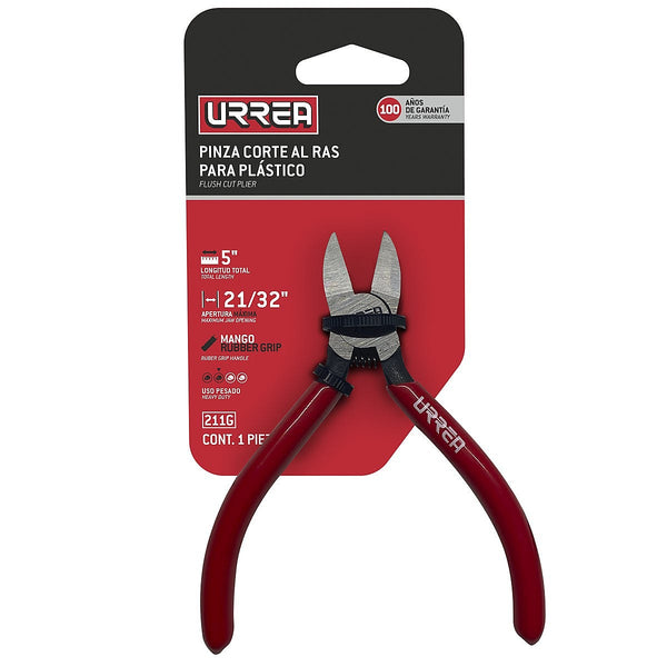 Pinza de Corte al Ras URREA U1 211G