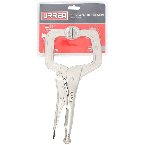 Pinza de Presión Prensa C 11” Puntas Giratorias - U1 266R