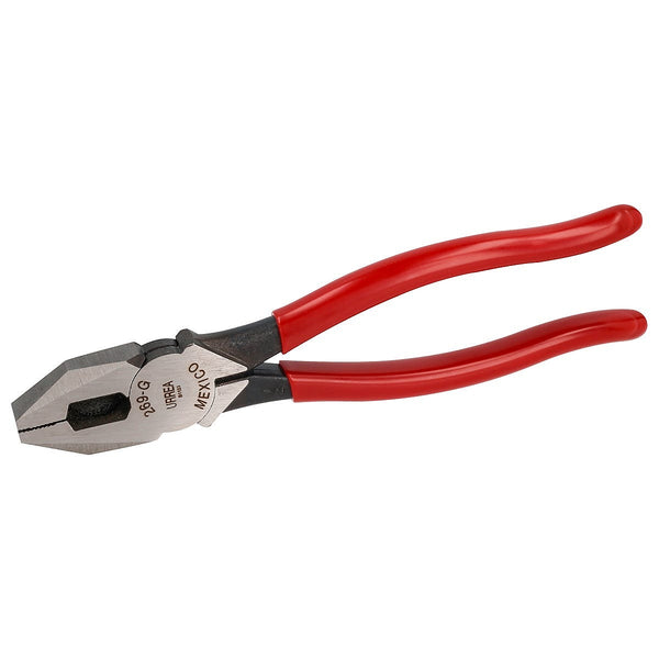 Pinza para Electricista 9” Universal Corte Lateral Alta Palanca - U1 269G