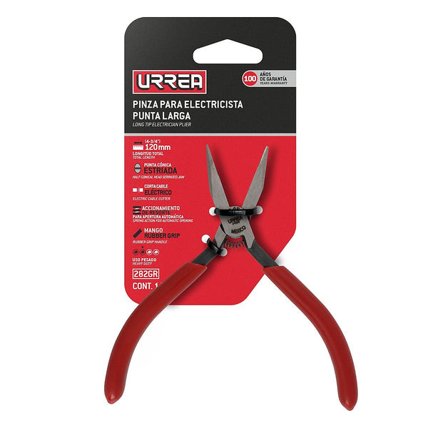 Pinza para Electricista URREA U1 282GR