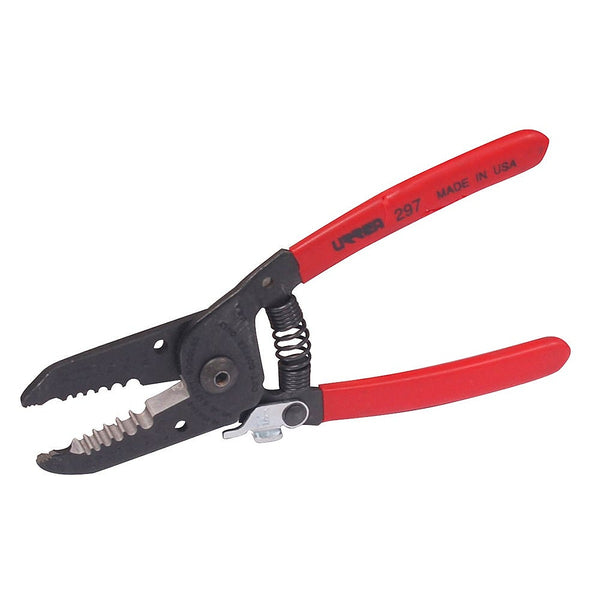 Pinza Pela Cable 10-20 AWG 6” Alta Palanca con seguro
