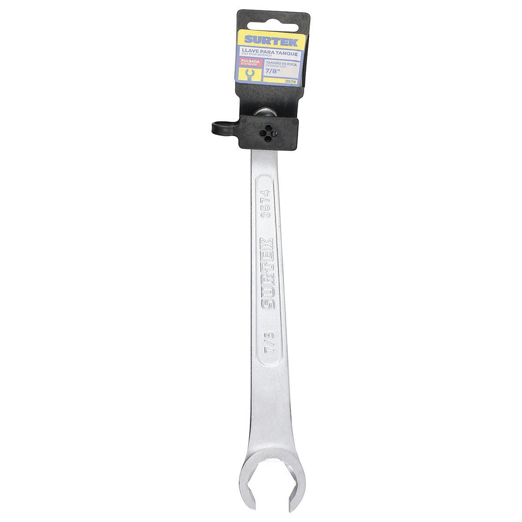 Llave para Gas 7/8” Satinada Blíster