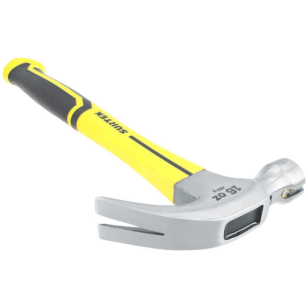 Martillo de Uña Curva 16oz Mango 14” de Fibra de Vidrio