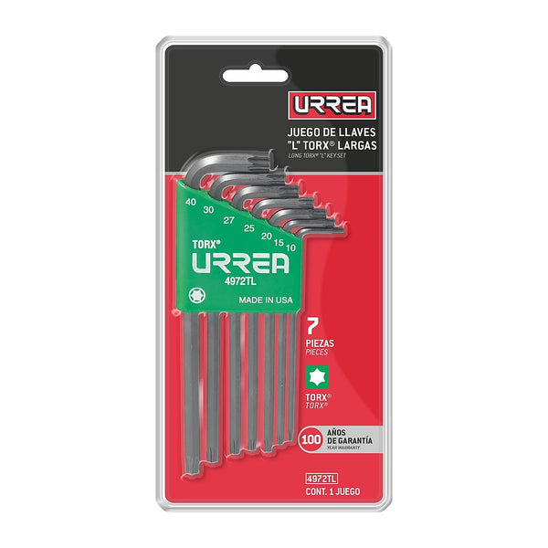Juego de Llaves Hexagonales Torx - U1 4972TT