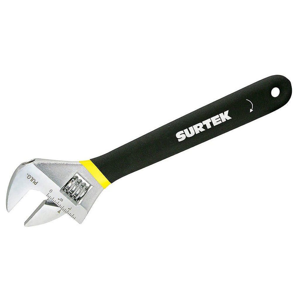 Llave Ajustable 6” Satinada con Grip