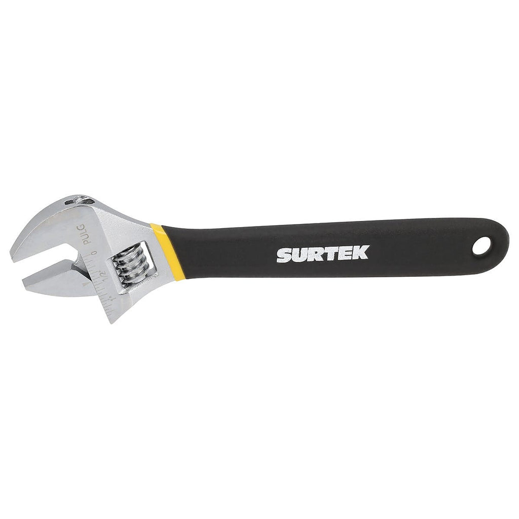 Llave Ajustable 10” Satinada con Grip